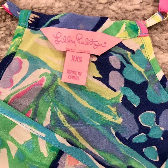 Lilly Pulitzer | Purrfect | Dusk Tank Top | XXS | VGUC - Picture 2 of 4